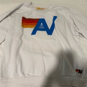 Aviator Nation White Crewneck